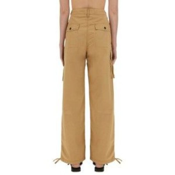 Ganni Cotton Twill Cargo Pants - NWT - Picture 3 of 4